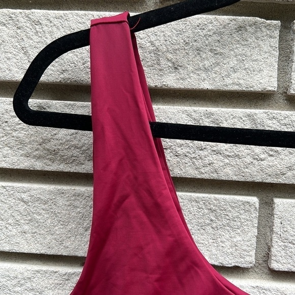 Dippin Daisy Festival Bikini Top Burgundy Sz L - Picture 4 of 6